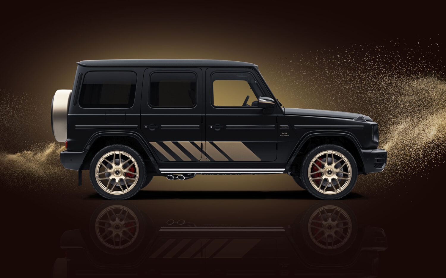 Gクラス×ゴールド　235台限定　メルセデスAMG G63グランドエディション
