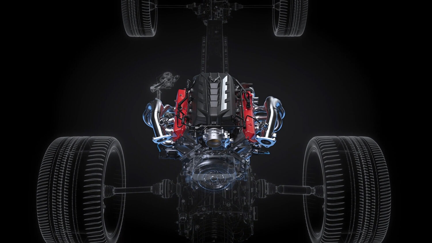 シボレー・コルベット史上初　電動化＆全輪駆動モデル発表　「コルベットEレイ」