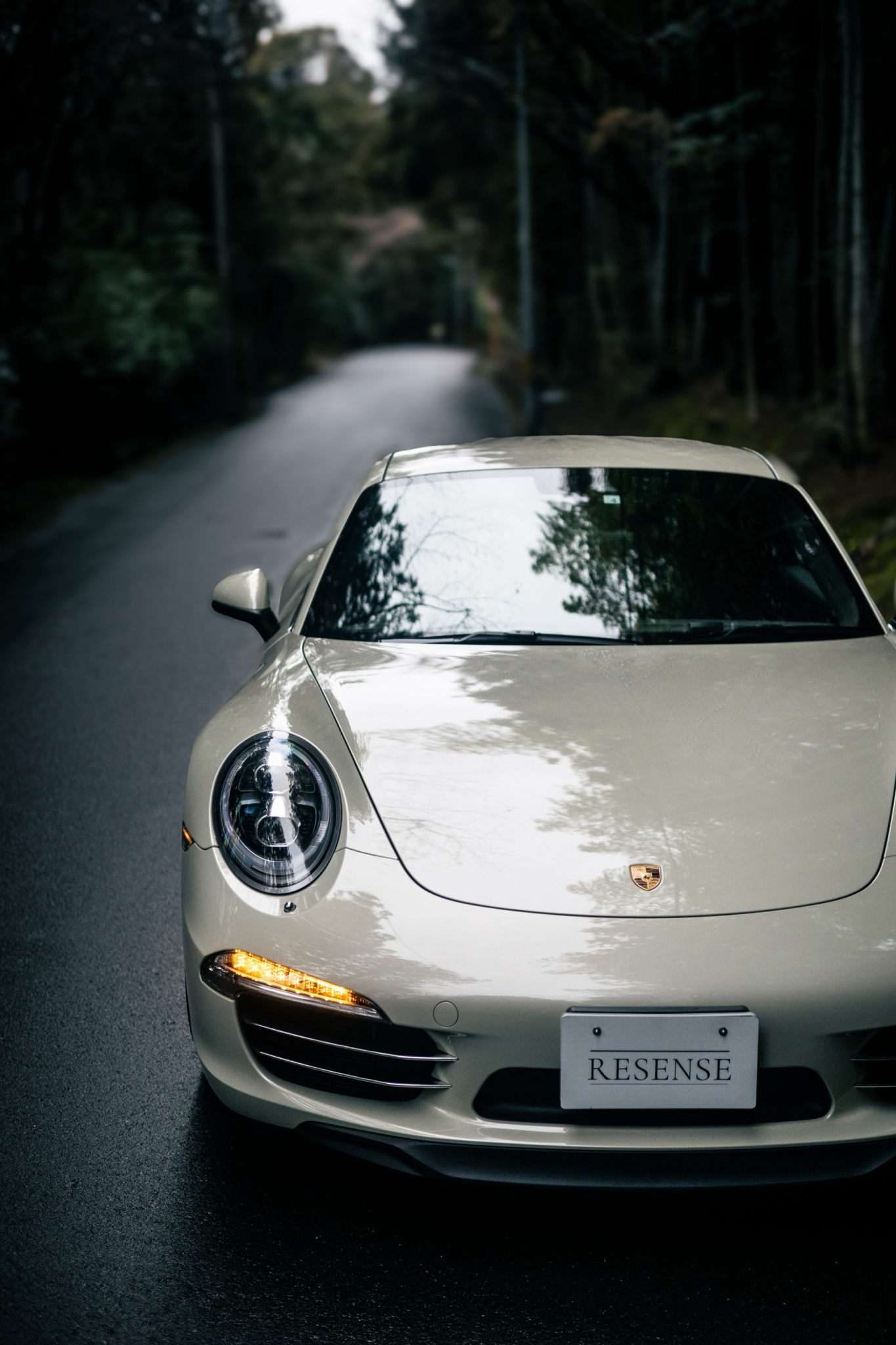 ポルシェ911 50周年アニバーサリー（RR/7AT）限定モデルだけのアジを有す