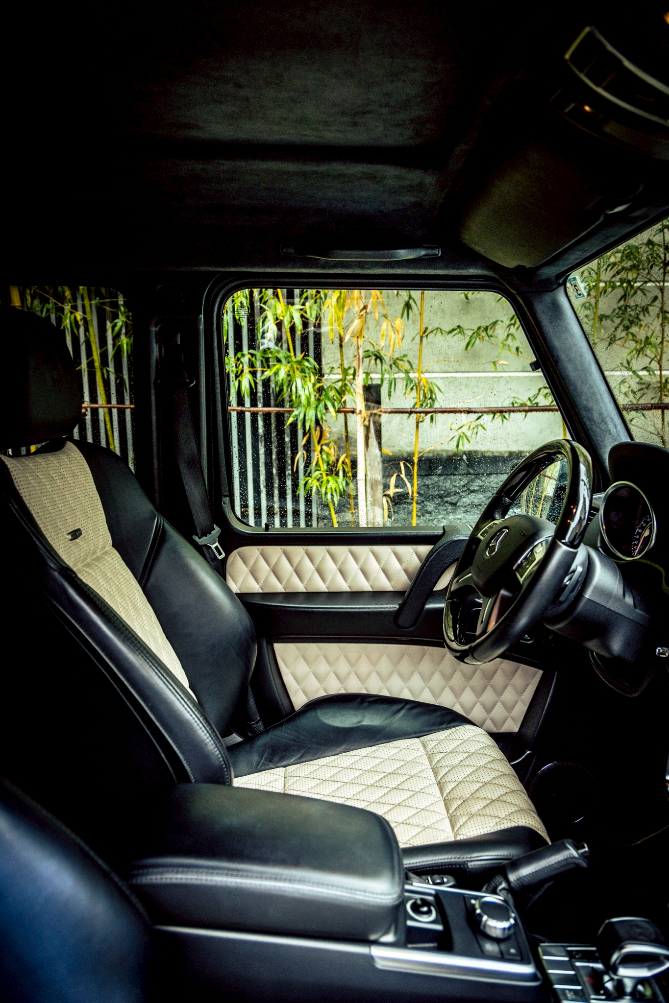 メルセデスAMG G65ロング（4WD/7AT）入らぬなら斜めにしようホトトギス