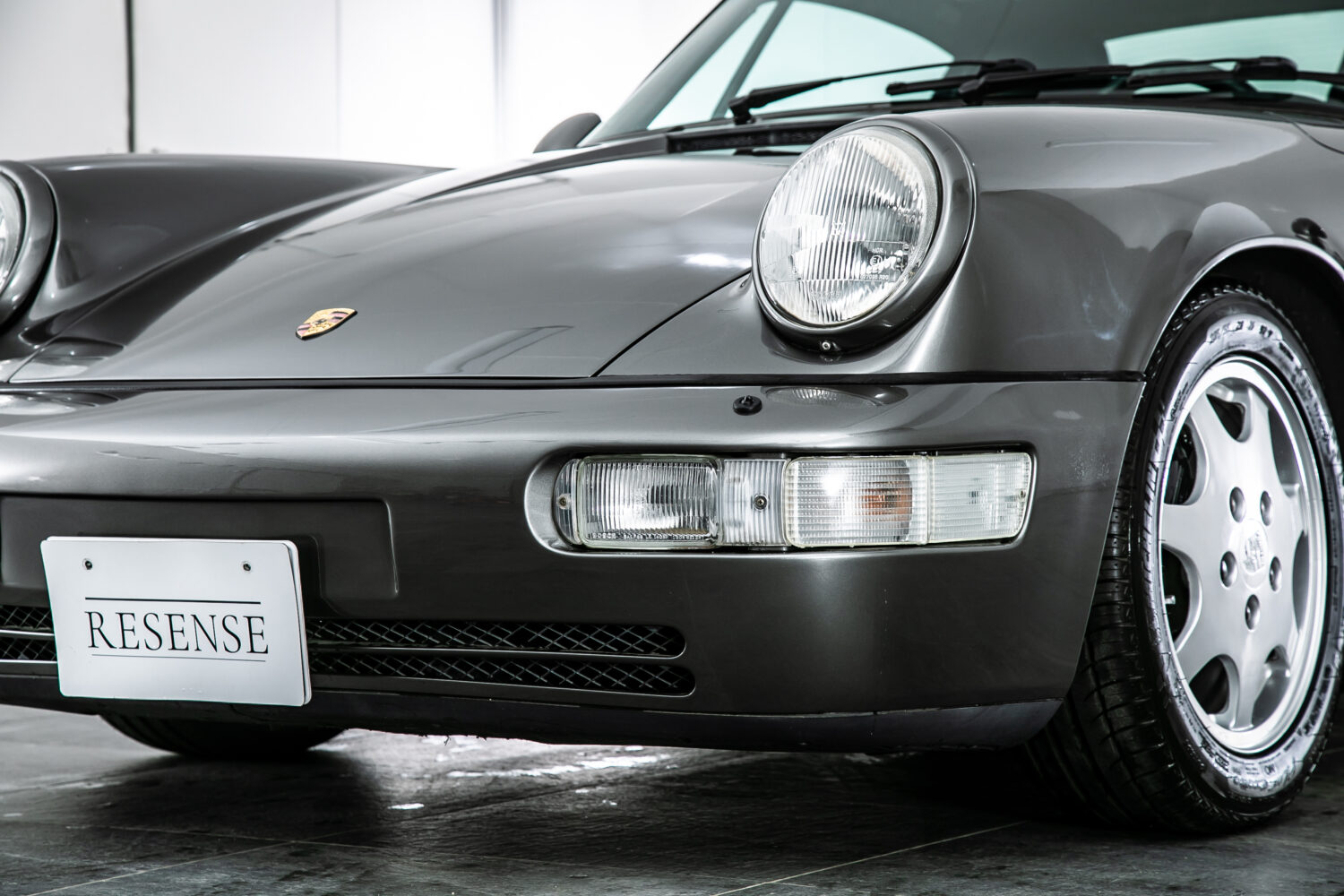 ポルシェ 911カレラ4 4WD　964 5MT ミツワ入庫履歴 左H ETC