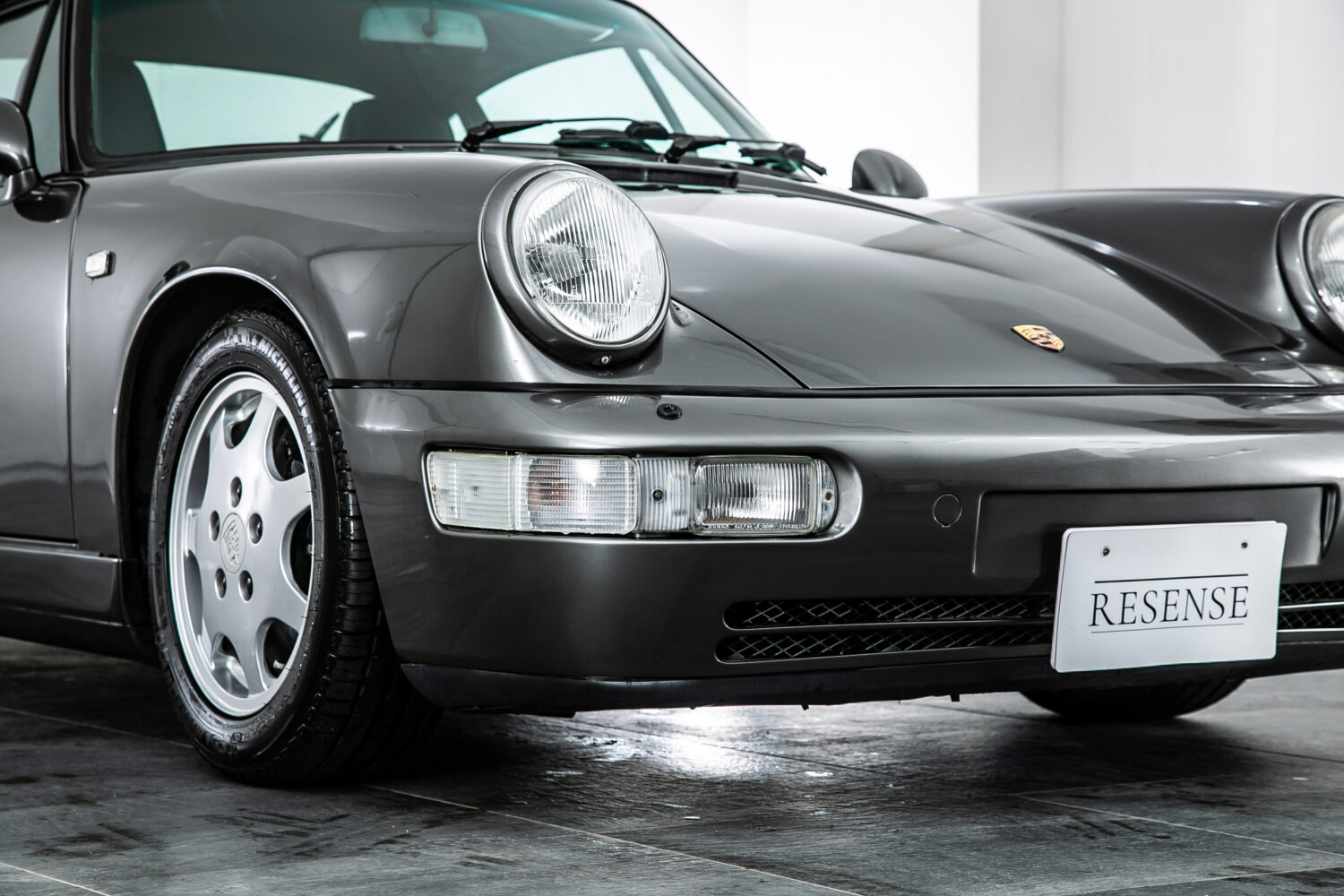 ポルシェ 911カレラ4 4WD　964 5MT ミツワ入庫履歴 左H ETC