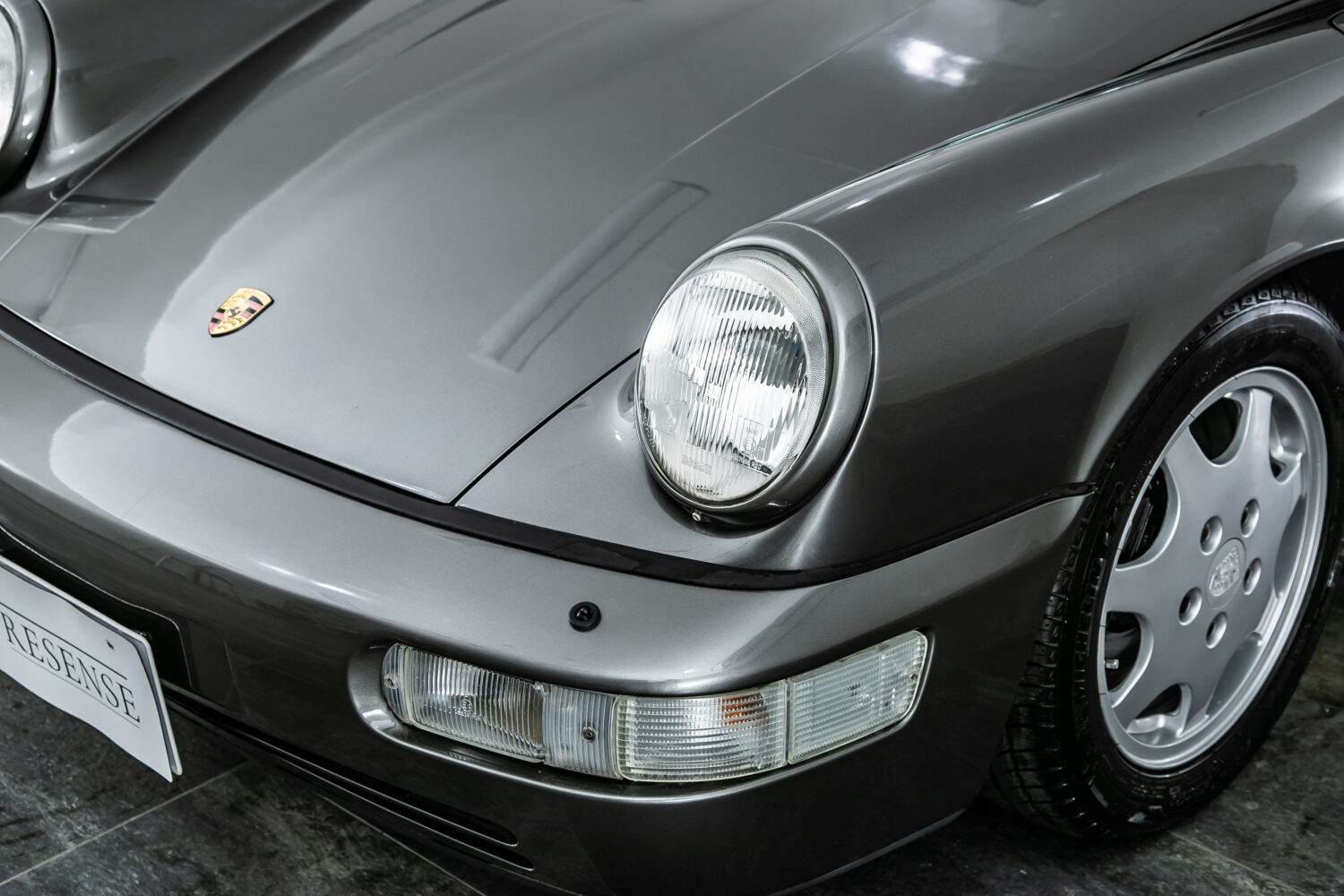 ポルシェ 911カレラ4 4WD　964 5MT ミツワ入庫履歴 左H ETC