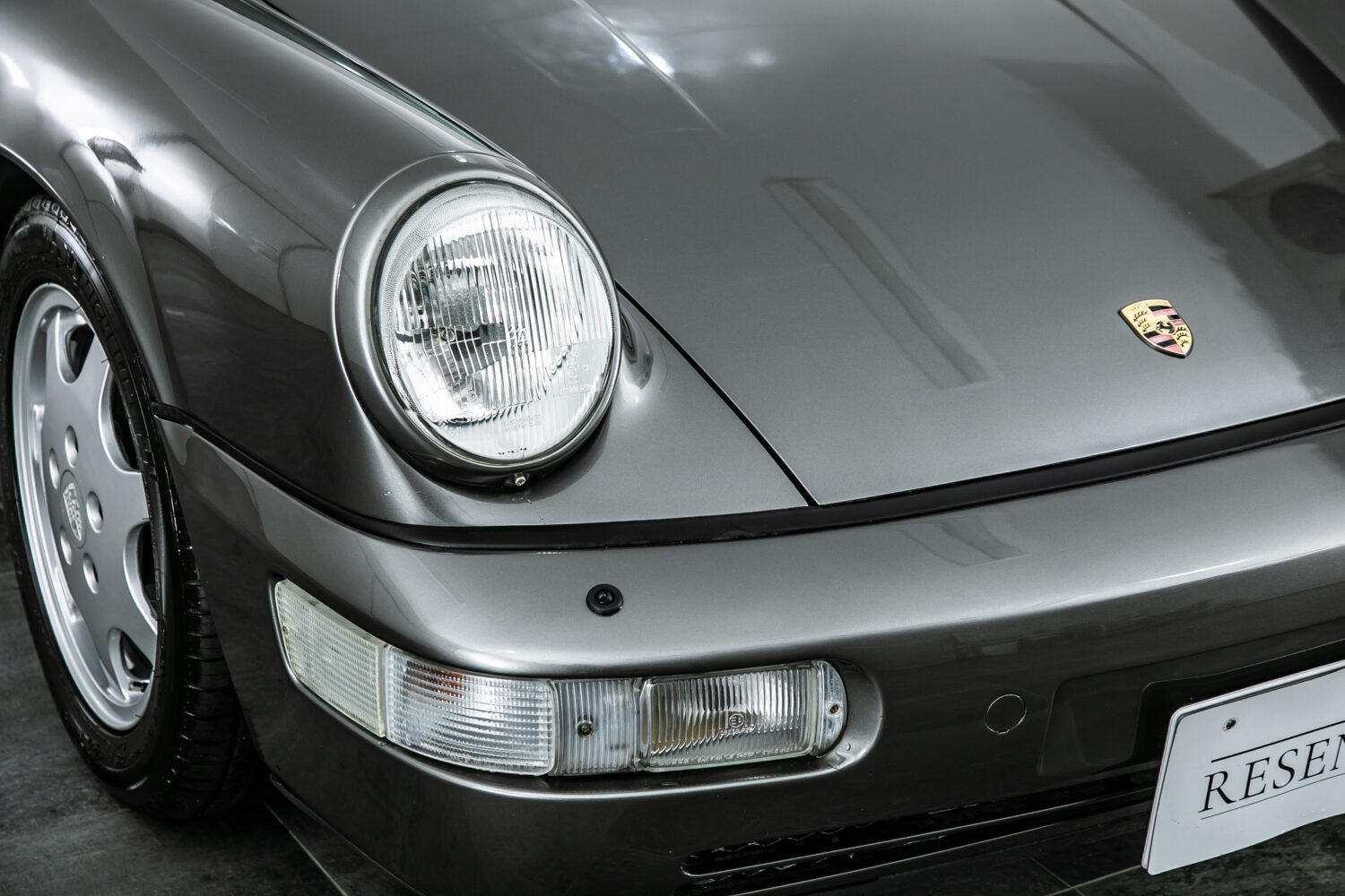 ポルシェ 911カレラ4 4WD　964 5MT ミツワ入庫履歴 左H ETC