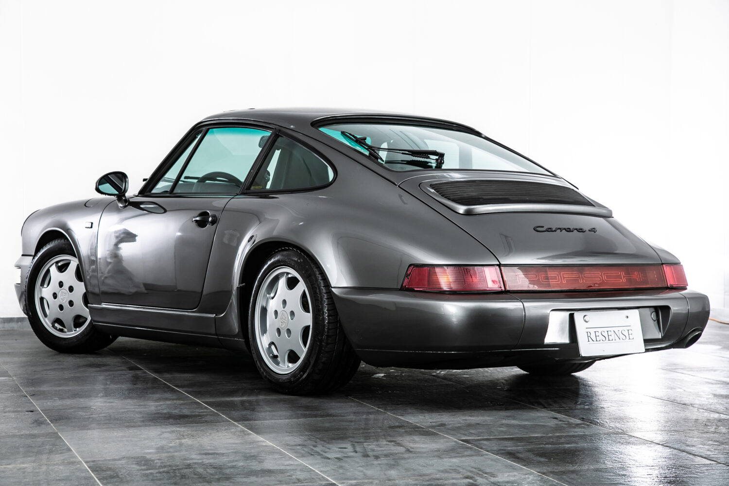 ポルシェ 911カレラ4 4WD　964 5MT ミツワ入庫履歴 左H ETC