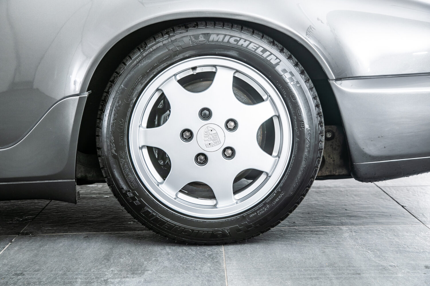 ポルシェ 911カレラ4 4WD　964 5MT ミツワ入庫履歴 左H ETC