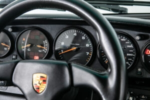 ポルシェ 911カレラ4 4WD　964 5MT ミツワ入庫履歴 左H ETC