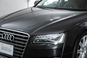 A8 4.2 FSIクワトロ 4WD 4.2 FSI クワトロ 4WD　V8 ワンオーナー 9000km 茶レザー 内装A
