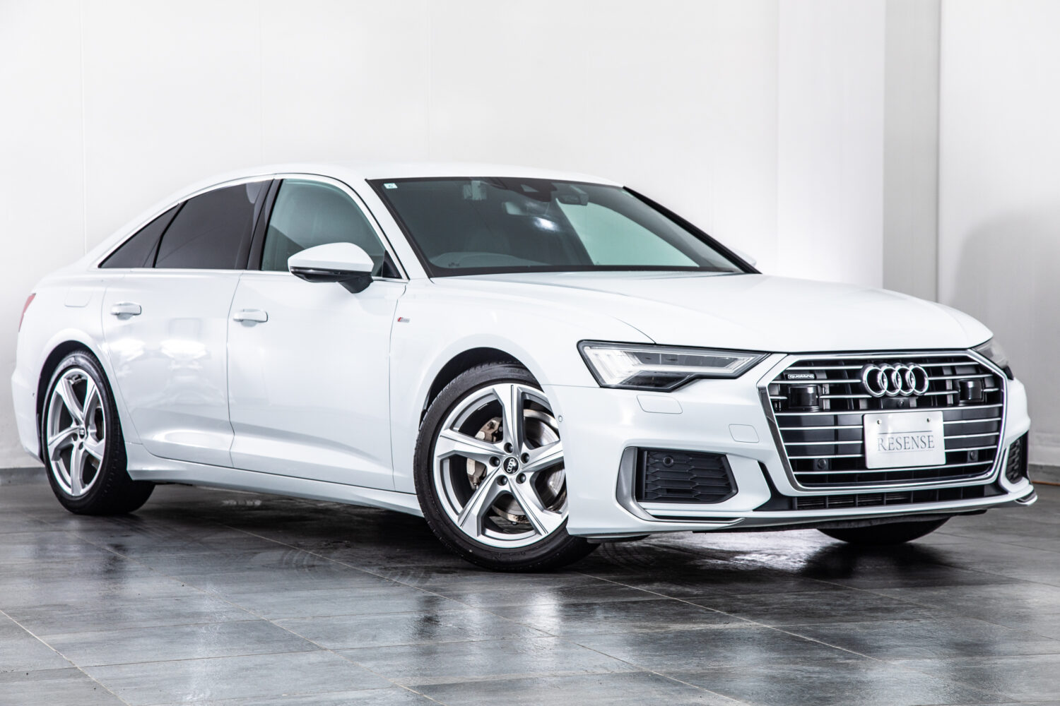 A6 クワトロ スポーツ Sライン ディーゼルターボ 4WD　ディーラー整備記録簿6枚 レザーシート