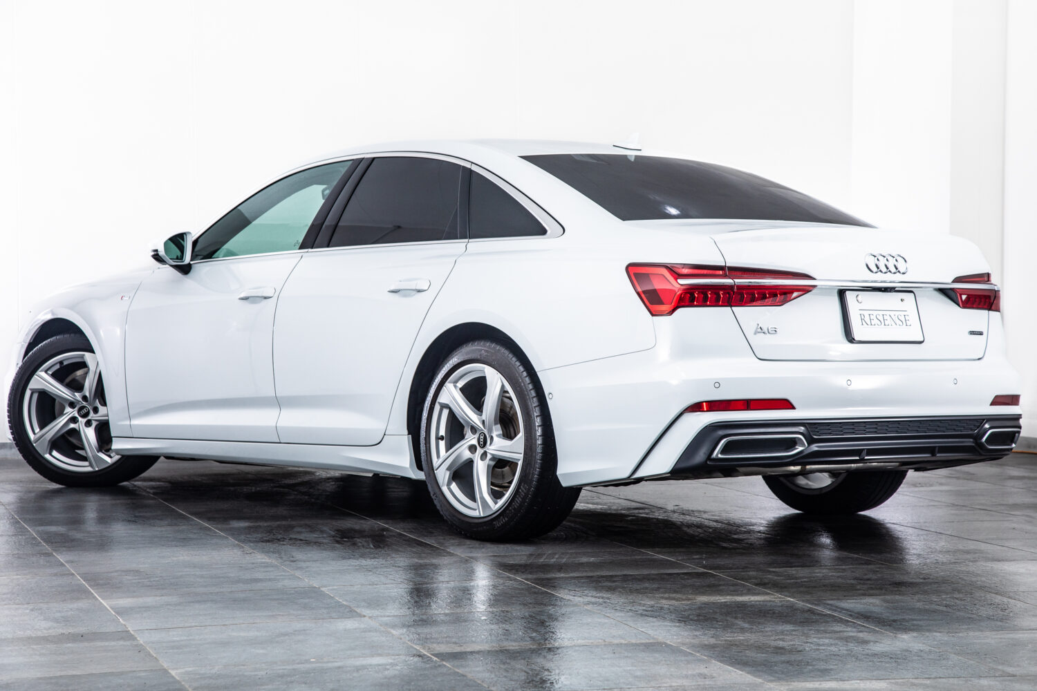 A6 クワトロ スポーツ Sライン ディーゼルターボ 4WD　ディーラー整備記録簿6枚 レザーシート