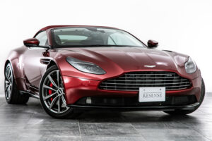 DB11ヴォランテ V8 ディアボロレッド 赤幌 ブラウンレザー