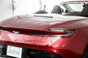 DB11ヴォランテ V8 ディアボロレッド 赤幌 ブラウンレザー