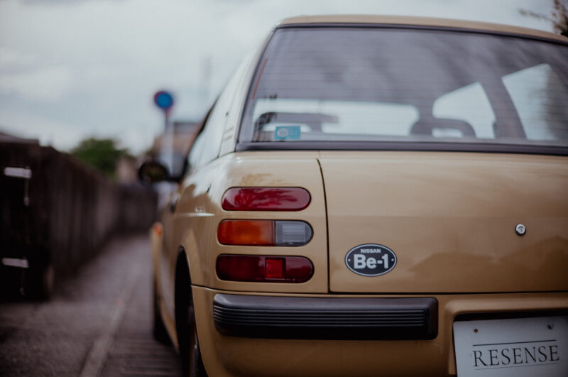 日産・Be-1（1987）いつもの道に冒険を