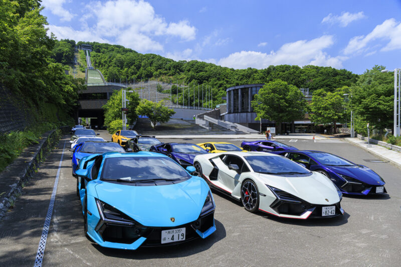 今回は北海道　ランボルギーニ　2025年の特別なドライビングツアーを開催