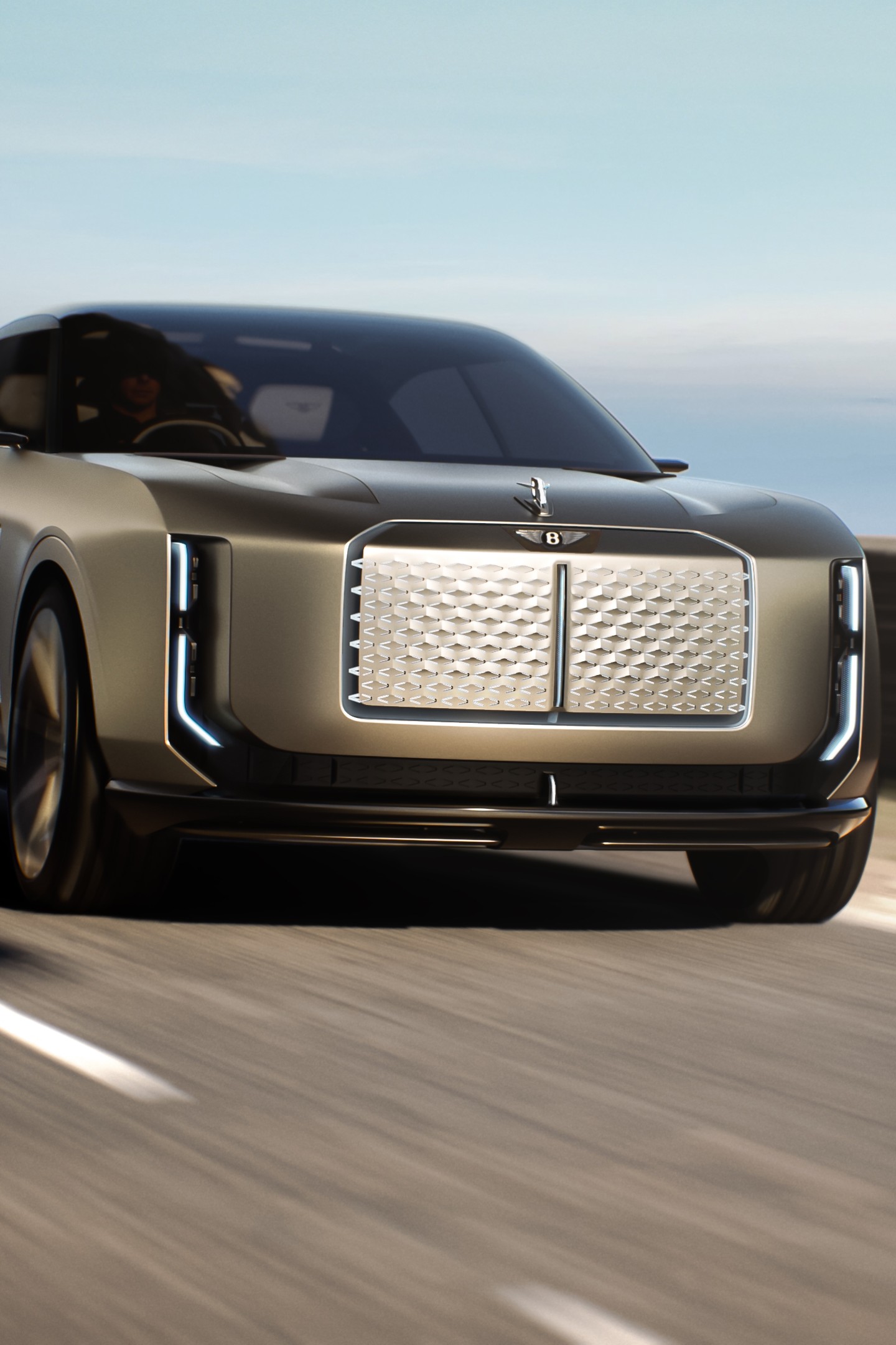 ベントレー「EXP15」のスタイリングは、20世紀初頭のグランドツアラーにインスパイアされ、それを21世紀にふさわしい形で再解釈している。
