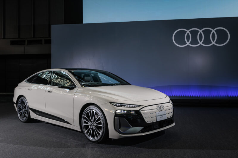 アウディA6 eトロン　同社史上ベストの空力性能と国内最長の一充電走行距離