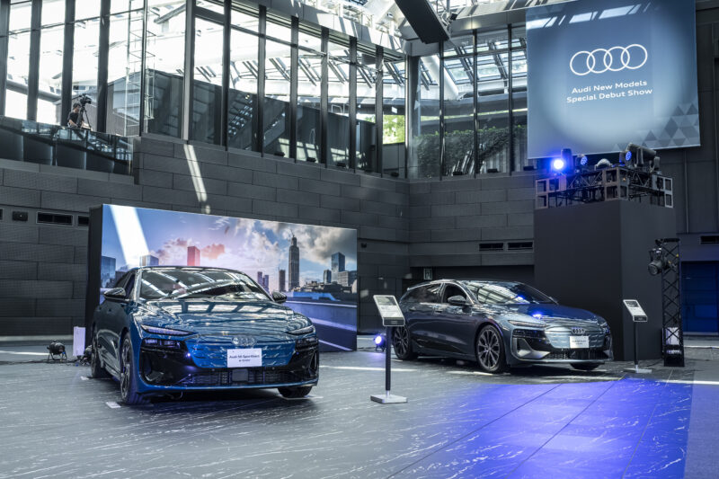 アウディA6 eトロン　同社史上ベストの空力性能と国内最長の一充電走行距離