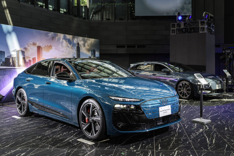 アウディA6 eトロン　同社史上ベストの空力性能と国内最長の一充電走行距離