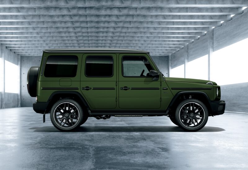 全色マットで200台限定「ブラックアクセントエディション」メルセデスAMG G63