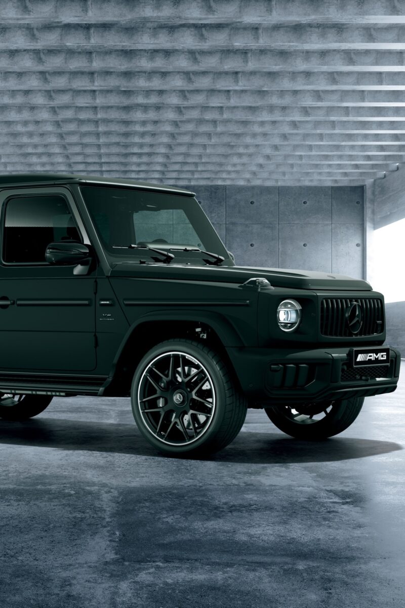 全色マットで200台限定「ブラックアクセントエディション」メルセデスAMG G63