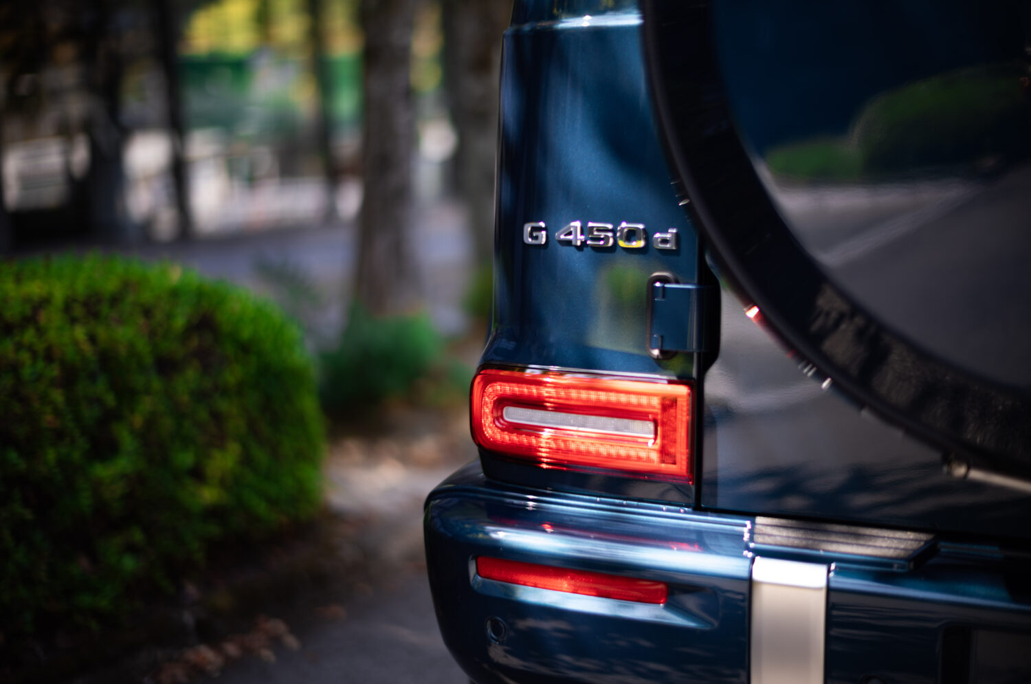 メルセデス・ベンツ・G450d（4WD/9AT）いつもの姿、新たな表情