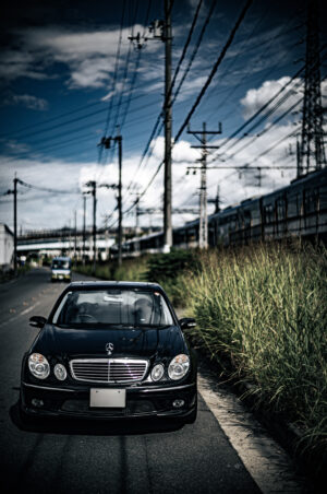 メルセデス・ベンツ・E55 AMG（FR/5AT）二つの顔を持つAMG