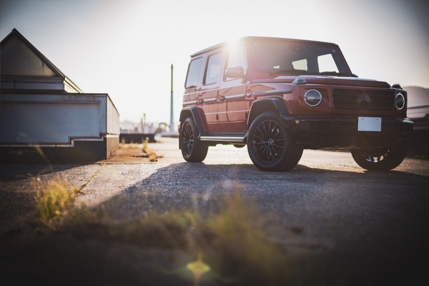 メルセデス・ベンツ・G350d（4WD/8AT）トレンドの外側で