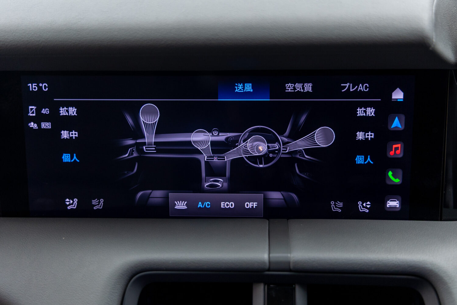 タイカン パフォーマンスBatteryプラス4+1シート