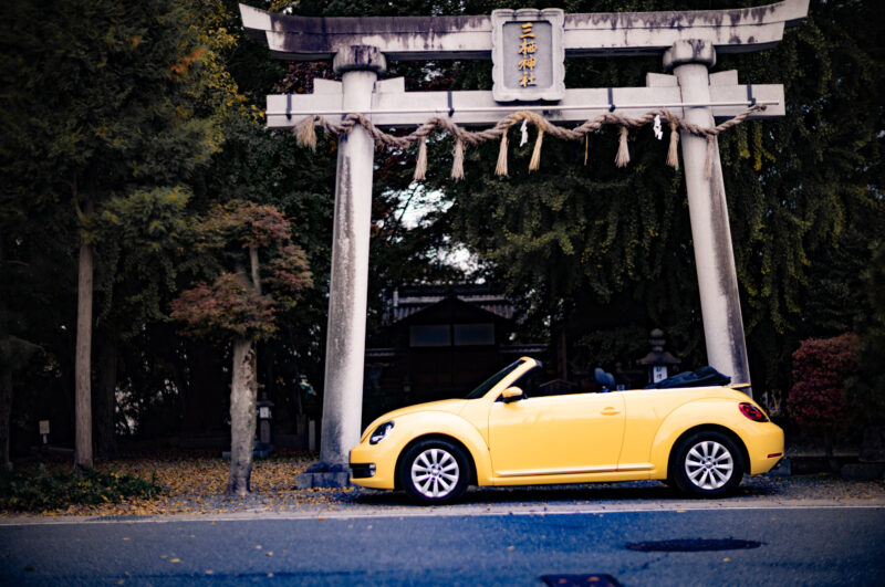 フォルクスワーゲン・ザ・ビートル・カブリオレ（FF/7AT）冬こそオープンカー