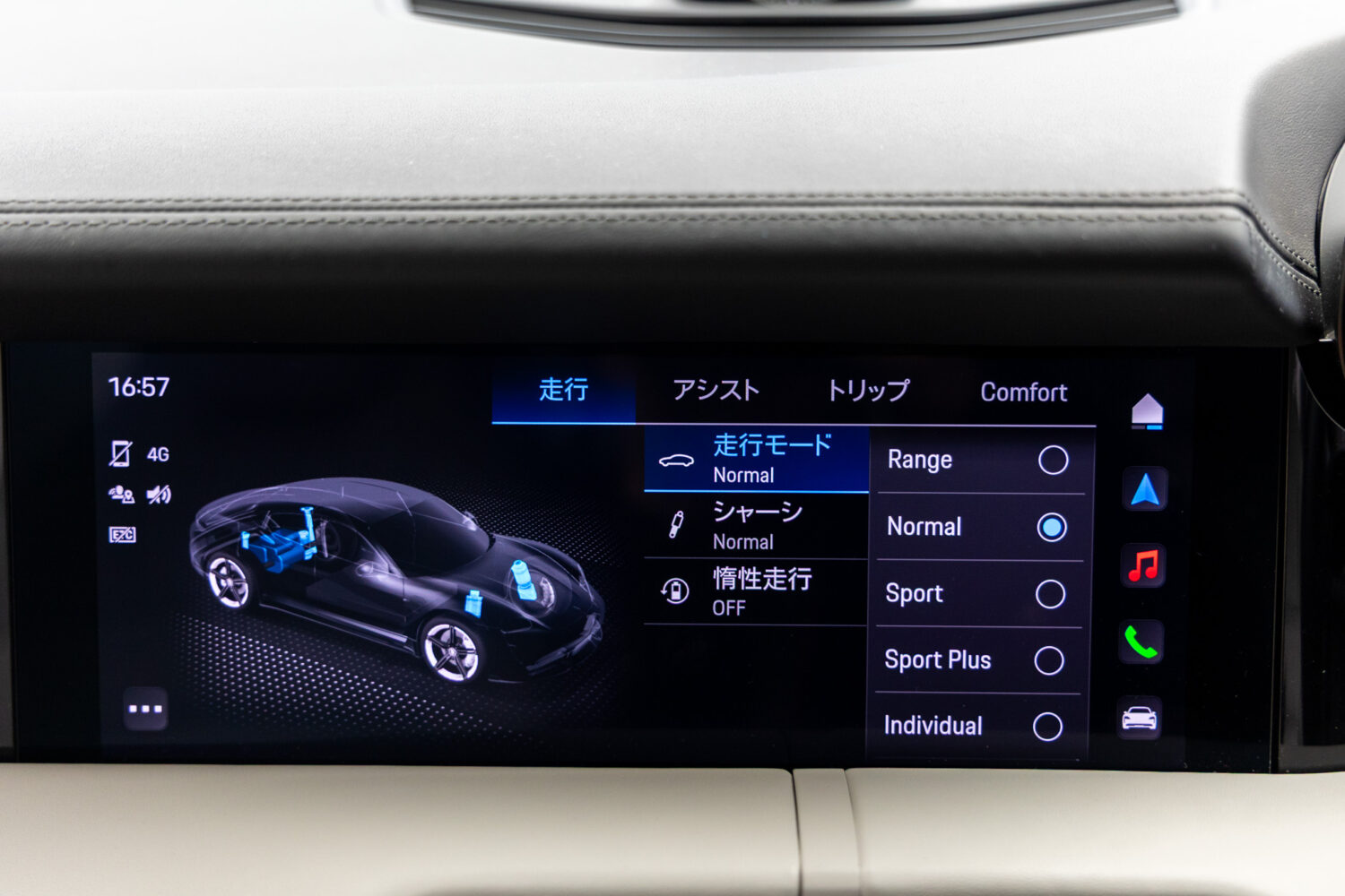 タイカン パフォーマンスバッテリープラス 4+1シート