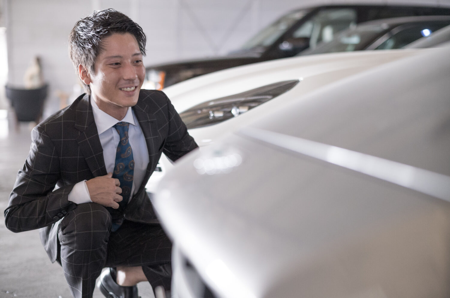 かっこいい車たちと共に成長したい 熊井 瞭太さん スタッフインタビュー