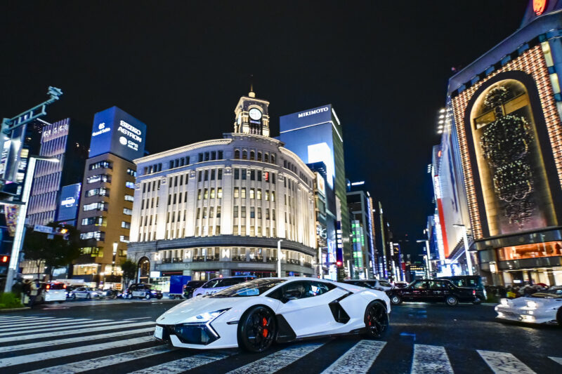 ランボルギーニ　伝統と革新が見事に共存する東京で特別な夜