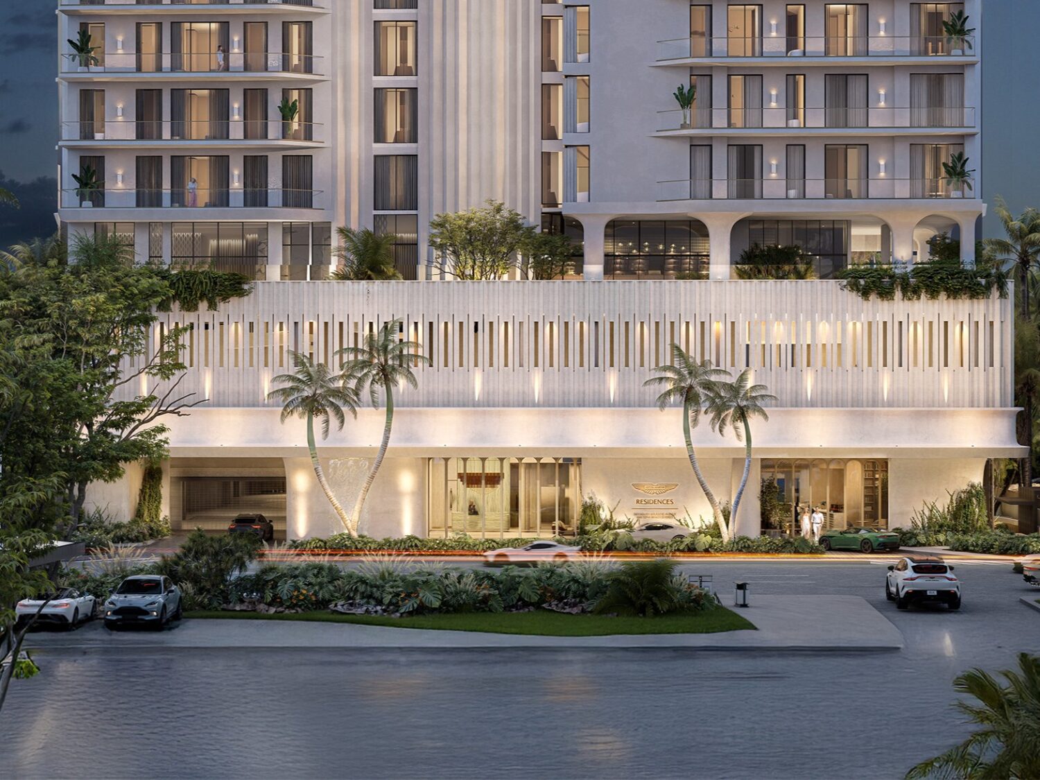 2029年竣工予定　アストン・マーティン　フロリダ州のデイトナビーチに高級集合住宅