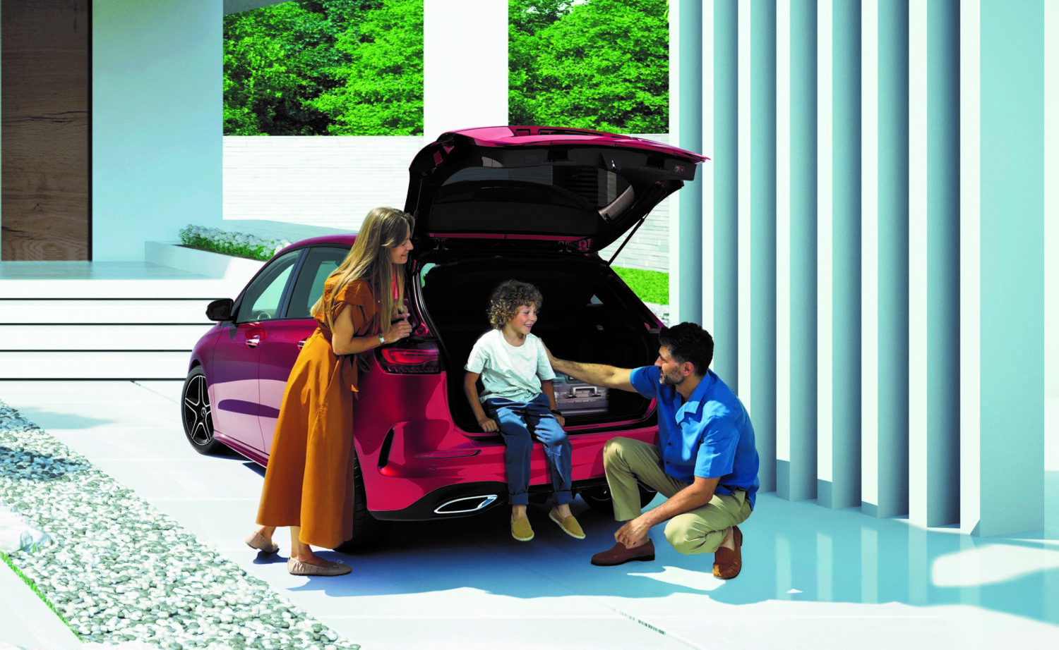 満足度を高める装備　メルセデス・ベンツBクラスに「アーバンスターズ」追加