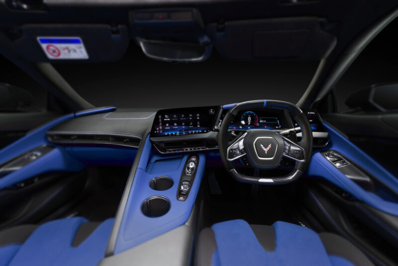 新型シボレー・コルベットZ06 特別仕様車「サントリーニエディション」も登場