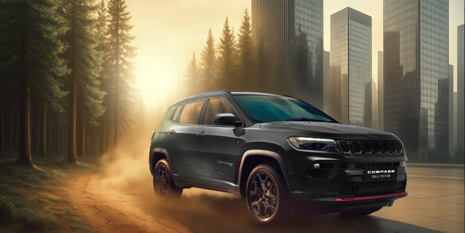 100台限定　ジープ・コンパス・トレイルエディション　都市部にも自然に溶け込む
