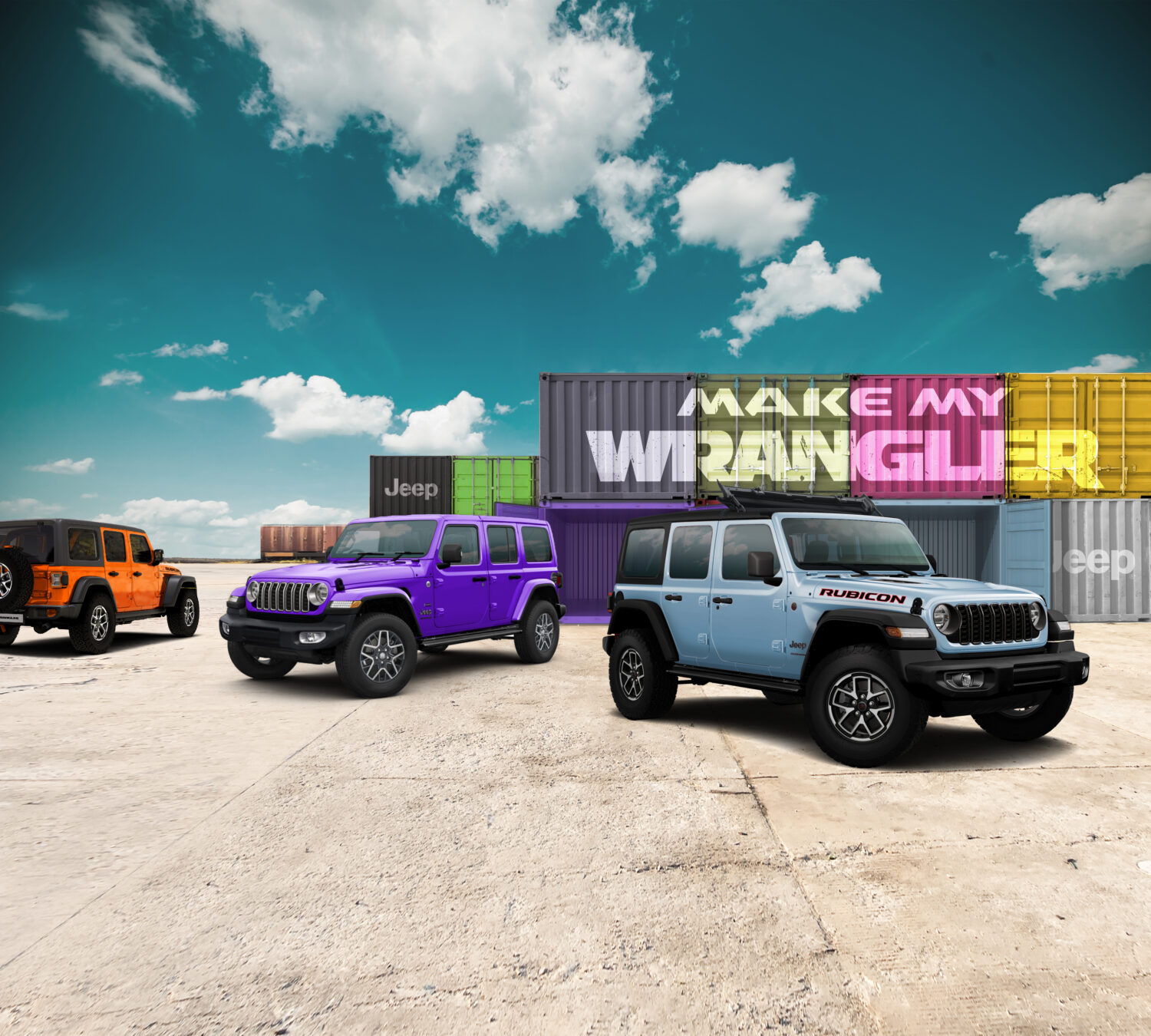 新しい期間限定プログラム　ジープ・ラングラーを自分好みにカスタマイズ