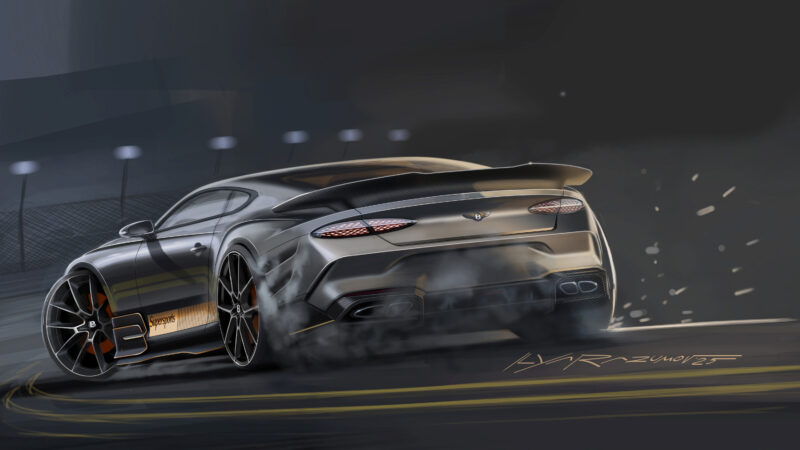 究極のドライビングを　ベントレー・コンチネンタルGT　世界限定500台の2シーター