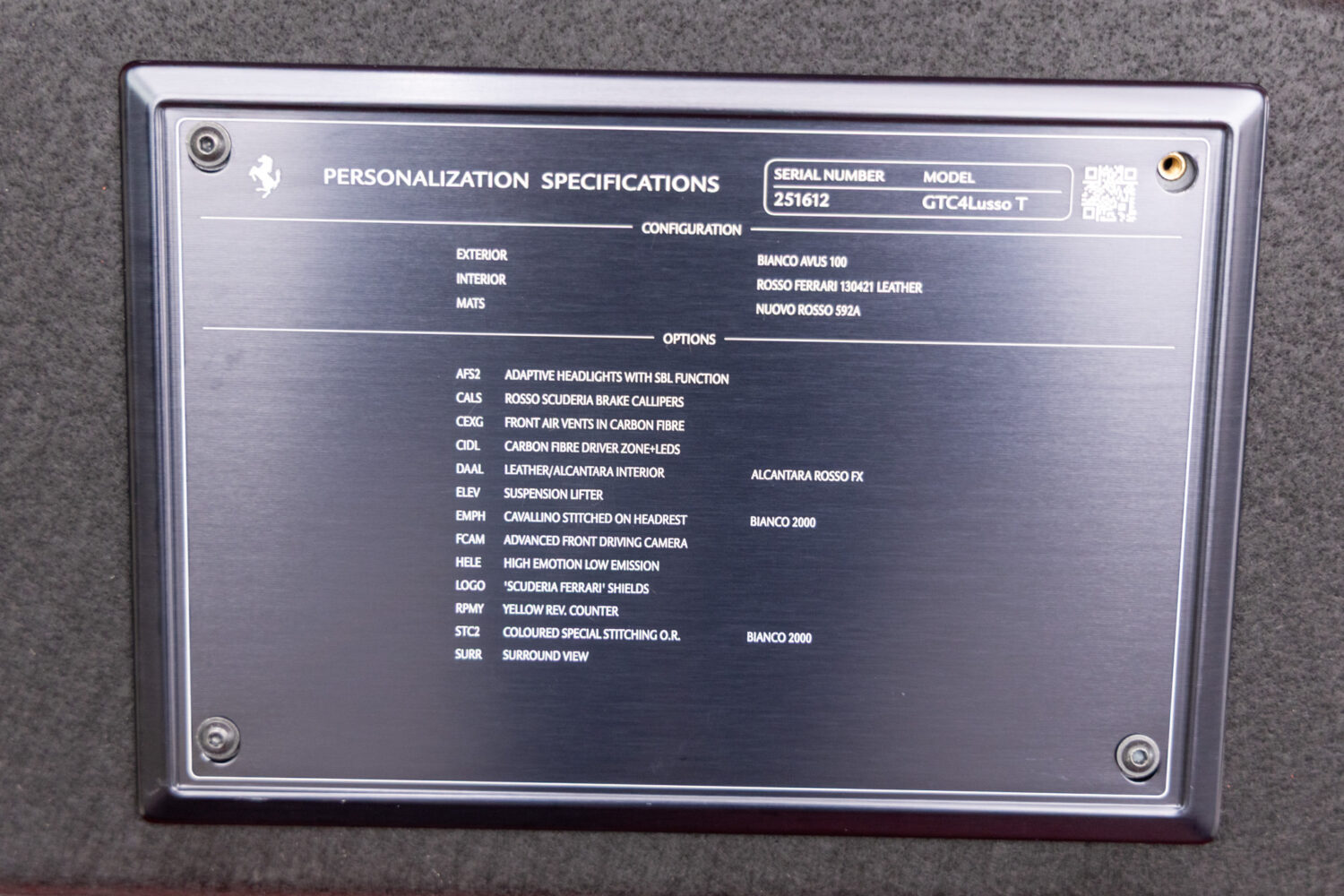 GTC4ルッソ T 左H