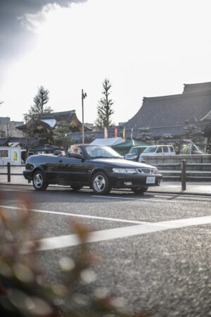 サーブ・9-3カブリオレ（2001）オープンカーに目的地はいらない