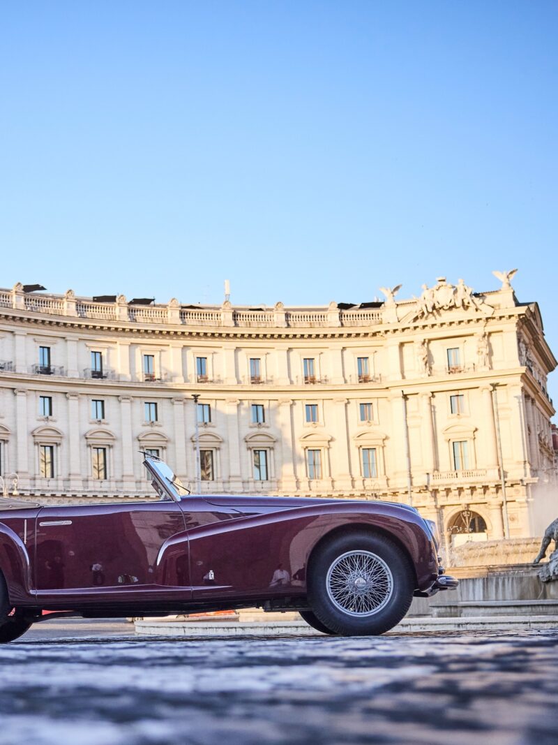 歴史的名車70台が集結　伊の美意識と社交文化　第1回アナンタラ・コンコルソ・ローマ