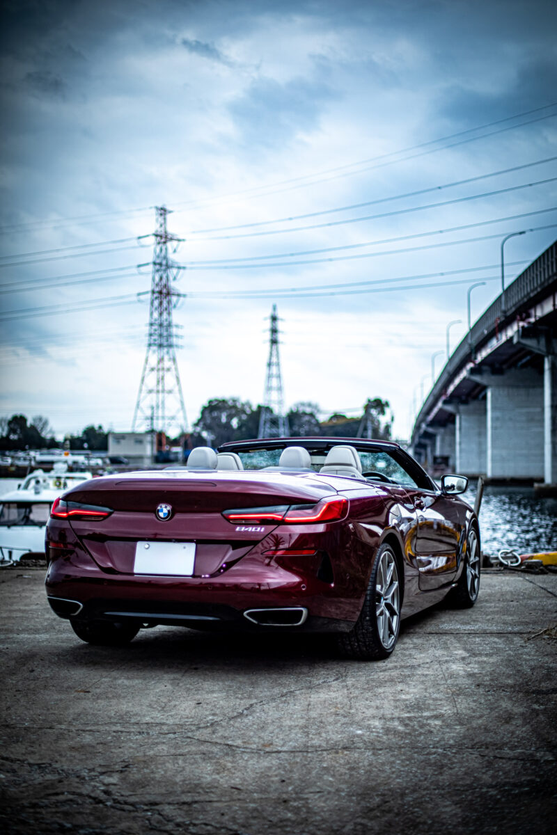 BMW・8シリーズカブリオレ（2021）見たことない組み合わせ