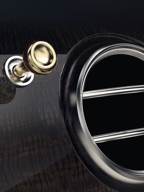 ベントレー・ベンテイガ用アクセサリー　計6本の18K エアベントコントロール登場