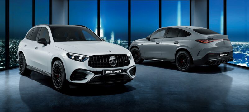 メルセデスAMG GLC43「エディションナイトカーボン」　ボディは2タイプに設定