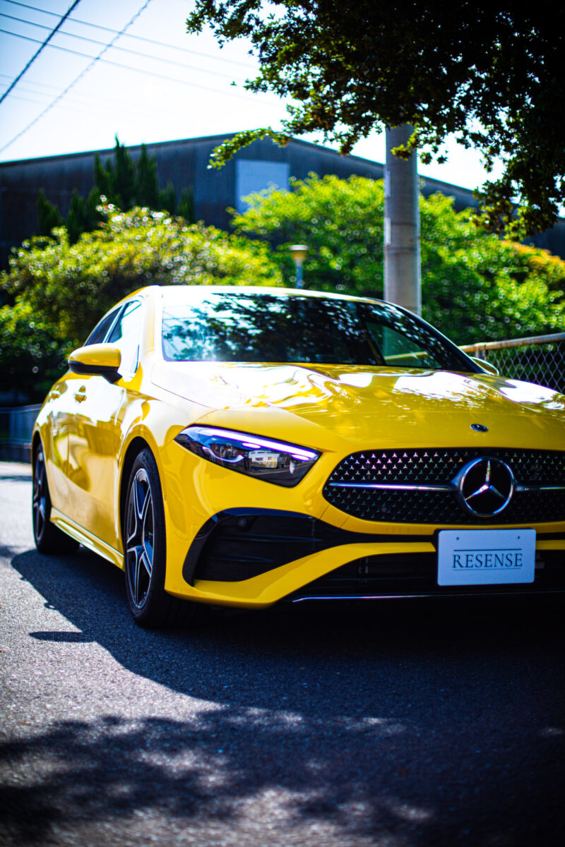 メルセデス・ベンツ・A200d（2024）幸せの黄色いメルセデス