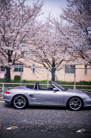 ポルシェ・ボクスターS 550スパイダーエディション（2004）1953台に刻まれた血統