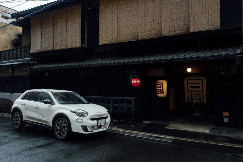 京都府京都市の公用車として寄納　フィアット600e　姉妹都市提携60周年の節目