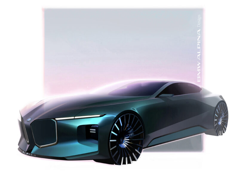 世界に1台のデザイン・スタディ　BMWアルピナの新時代を告げる