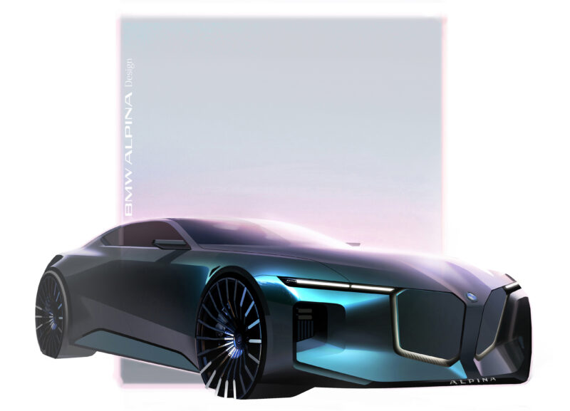 世界に1台のデザイン・スタディ　BMWアルピナの新時代を告げる