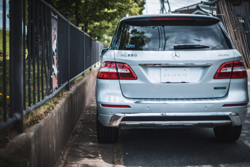 メルセデス・ベンツ・ML350(2013)走行距離2000kmの”伸び代”